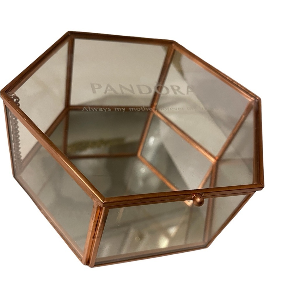 Pandora Rose Gold Glass Jewelry Box
Always my Mother, Forever my Friend